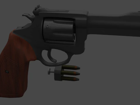 Magnum 44 3D Model