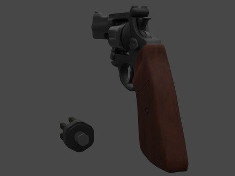 Magnum 44 3Dモデル