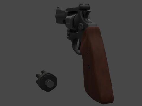 Magnum 44 3D Model