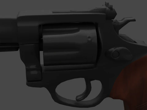 Magnum 44 3D Model