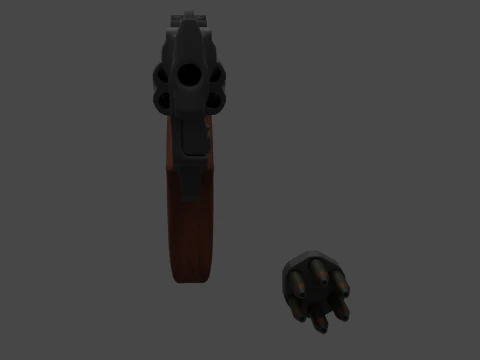 Magnum 44 3D Model