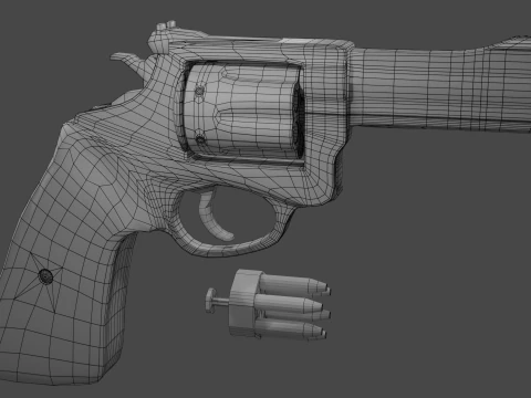 Magnum 44 3D Model