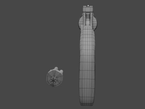 Magnum 44 3D Model