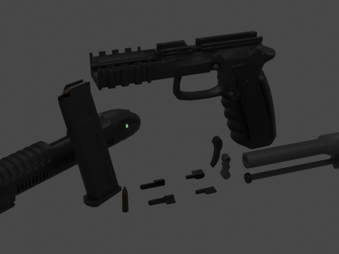 CFX9mm Modelo 3D