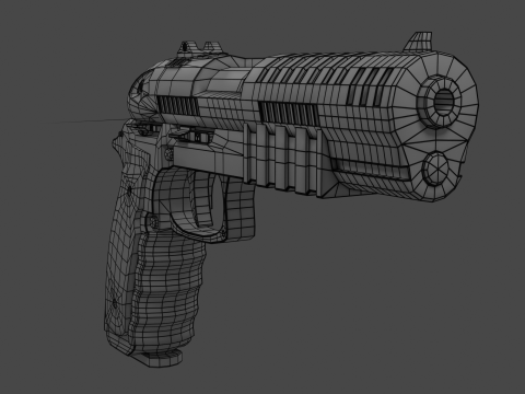 CFX9mm Modelo 3D