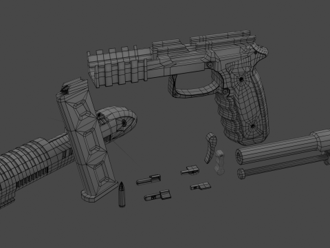 CFX9mm Modelo 3D