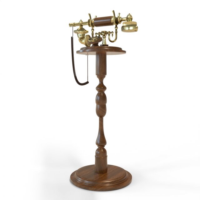 Decorative phone Model 3D .c4d .max .obj .3ds .fbx .stl .blend 