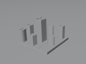 Buildings 3Dモデル