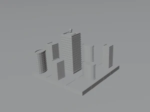 Buildings 3D Model