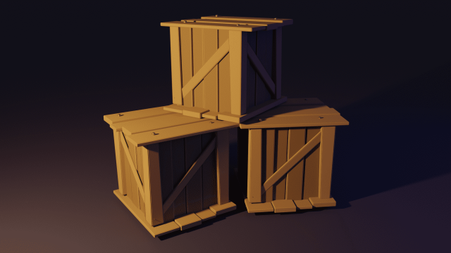 Boxes Modello 3D .c4d .max .obj .3ds .fbx .stl .blend 