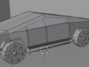 Tesla cybertruck Modèle 3D