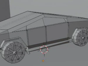 Tesla cybertruck 3D Model