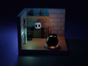 Witch house 3D Model