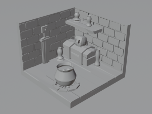 Witch house 3D Model