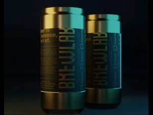 ビール 3Dモデル