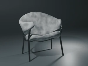 アームチェア 3Dモデル