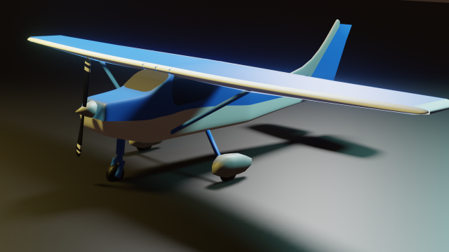 Airplane 3Dモデル .c4d .max .obj .3ds .fbx .stl .blend 
