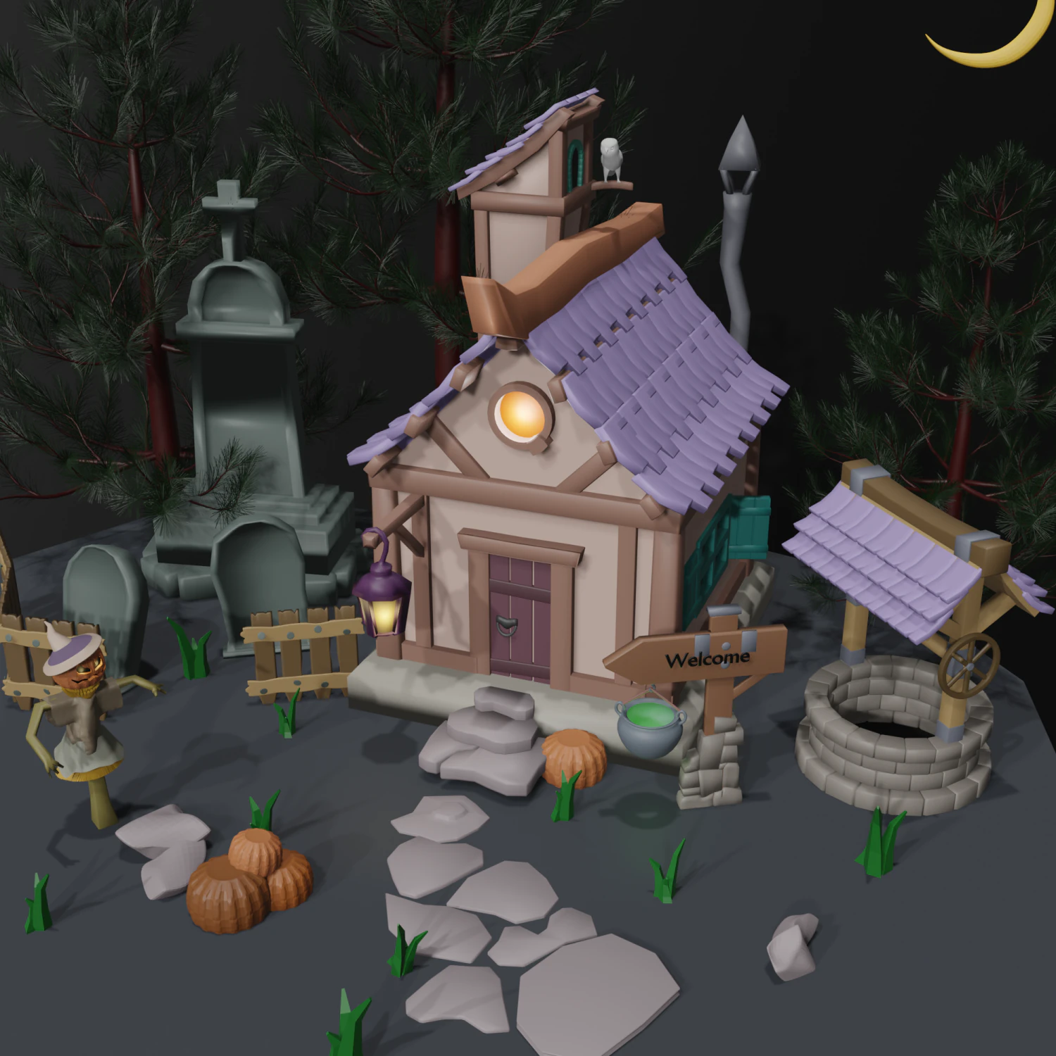 Location 3D Model .c4d .max .obj .3ds .fbx .stl .blend 