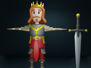 King 3D 模型