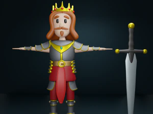 King 3D Model