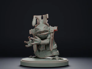 Sacerdote Murloc - World of Warcraft Modelo de Impressão 3D