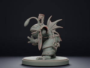 Murloc Priest - World of Warcraft 3D Print Model
