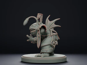 Murloc Priest - World of Warcraft 3D Print Model
