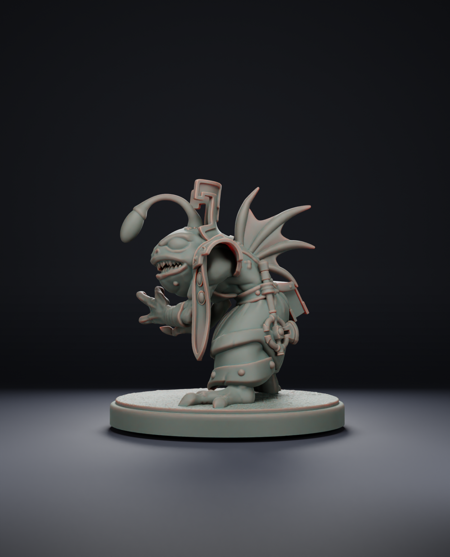 Murloc Priest - World Of Warcraft 3D Принт Модель In Монстры И.