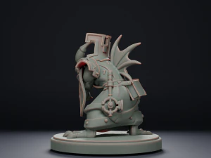 Murloc Priest - World of Warcraft 3D Print Model