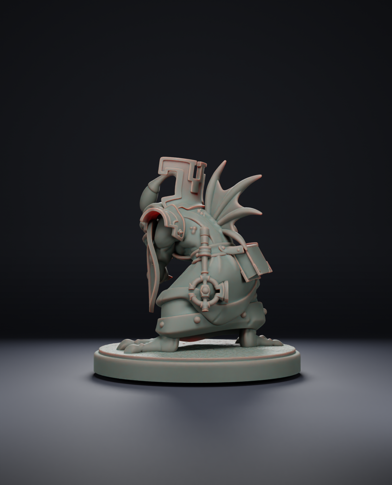 Murloc Priest - World Of Warcraft 3D Принт Модель In Монстры И.