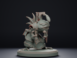 Murloc Priest - World of Warcraft 3D Print Model