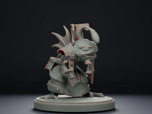 Murloc Priest - World of Warcraft 3D Print Model