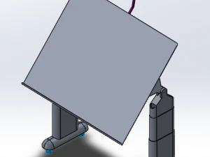 Ergonomic desk 3D Model