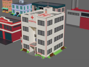 SIMPLE BUILD PACKAGE - Low Poly 3D Model