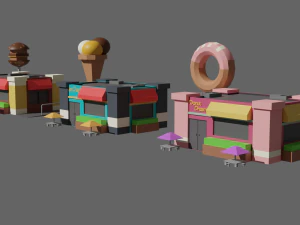 SIMPLE BUILD PACKAGE - Low Poly 3D Model
