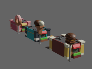 SIMPLE BUILD PACKAGE - Low Poly Modèle 3D