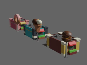 SIMPLE BUILD PACKAGE - Low Poly 3D Model