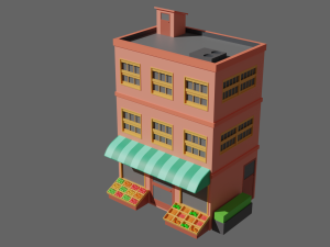 SIMPLE BUILD PACKAGE - Low Poly Modèle 3D