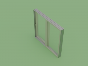 Big sliding window 200x200 3Dモデル