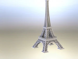 Eiffel Tower 3D Model