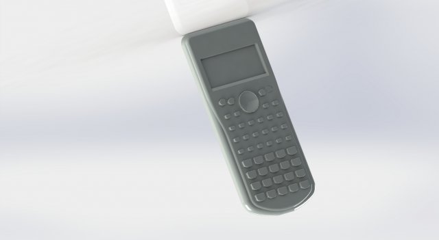 Calculator Casio Fx 570 Modèle 3D .c4d .max .obj .3ds .fbx .stl .blend 
