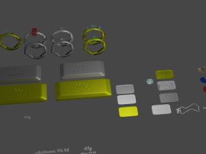 Valuables Modelo 3D