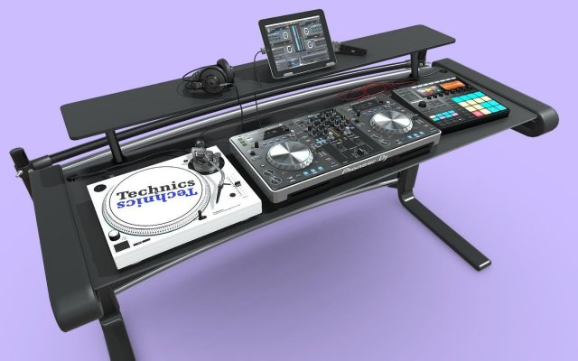 DJ Kit Pioneer-Technics-Maschine 3D Модель .c4d .max .obj .3ds .fbx .stl .blend 