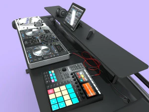 DJ Kit Pioneer-Technics-Maschine 3D Model