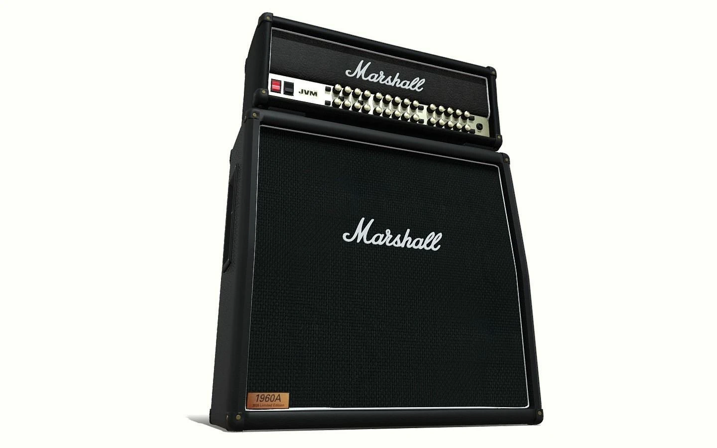 MARSHALL JVM410H SPEAKER 4x12 1960 3D Model .c4d .max .obj .3ds .fbx .stl .blend 