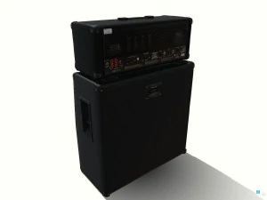 MARSHALL JVM410H SPEAKER 4x12 1960 3D Model