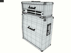 MARSHALL JVM410H SPEAKER 4x12 1960 3D Model
