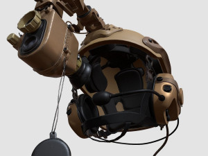 HELMET NIGHT VISION 3D Model