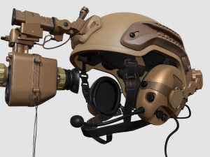 HELMET NIGHT VISION 3D Model