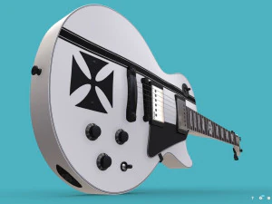 HETFIELD ESP-LTD IRON CROSS 3D Model